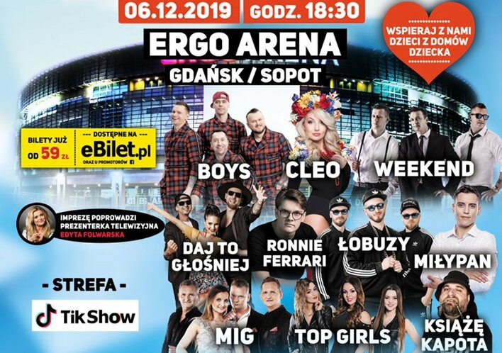 Już dziś wielka impreza disco polo! Przebojowe Mikołajki 2019 - Gdańsk/Sopot - lista wykonawców