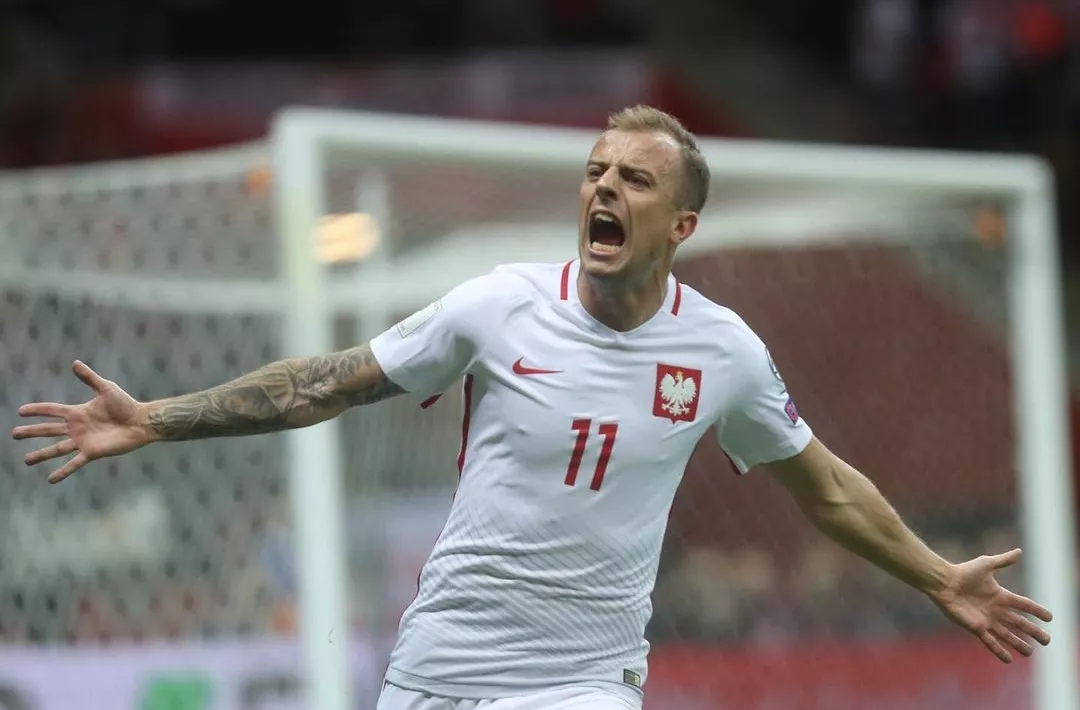 Kamil Grosicki zaśpiewał wielki hit Sławomira Świerzyńskiego - Bayer Full! To nagranie to hit internetu | VIDEO