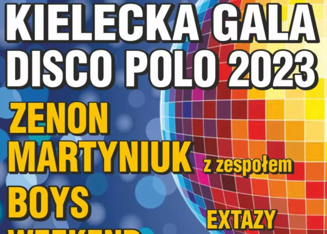 Kielecka Gala Disco Polo 2023 już 23 czerwca - Lista wykonawców, bilety!