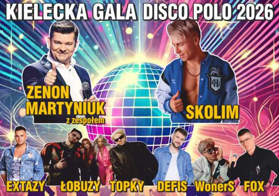 Kielecka Gala Disco Polo 2026 na Kadzielni