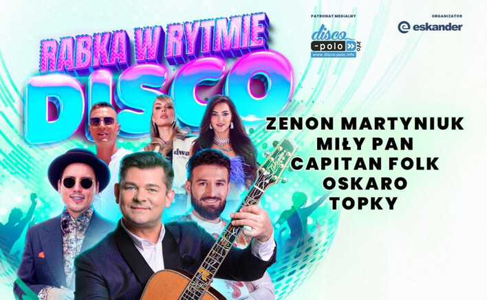 Koncert disco polo w Rabce 2025! Kto wystąpi, po ile bilety!