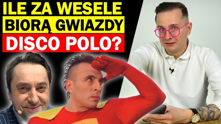 Ile GWIAZDY disco polo żądają za występ na weselu? Znany YouTuber ujawnia kulisy!| VIDEO