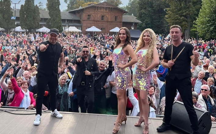 Tłumy na koncercie zespołu Andre! Ciechocinek oczarowany gwiazdą disco polo!