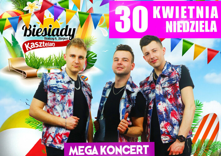Koncert zespołu Menelaos w Biesiadach Kasztelan 30 kwietnia!