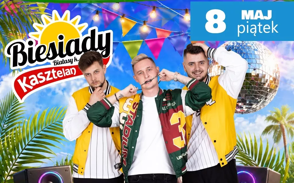 Koncert zespołu Spontan w Biesiadach Kasztelan w Białasach 8 maja 2026