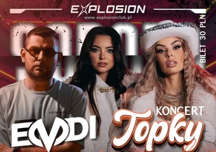 Koncert zespołu Topky w Explosion Club w Warszawie już 6 września 2025 roku