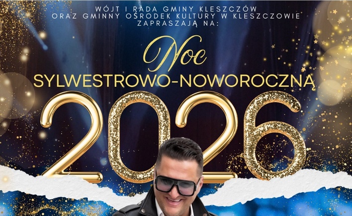 Kordian wystąpi podczas sylwestra w Kleszczowie. Najbogatsza gmina w Polsce zaprasza na koncert