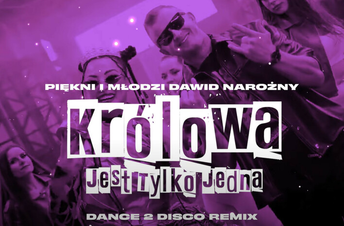 Klubowa wersja hitu Dawida Narożnego „Królowa jest tylko jedna„ od Dance 2 Disco podbije klubowe parkiety w Polsce?! To brzmi świetnie!