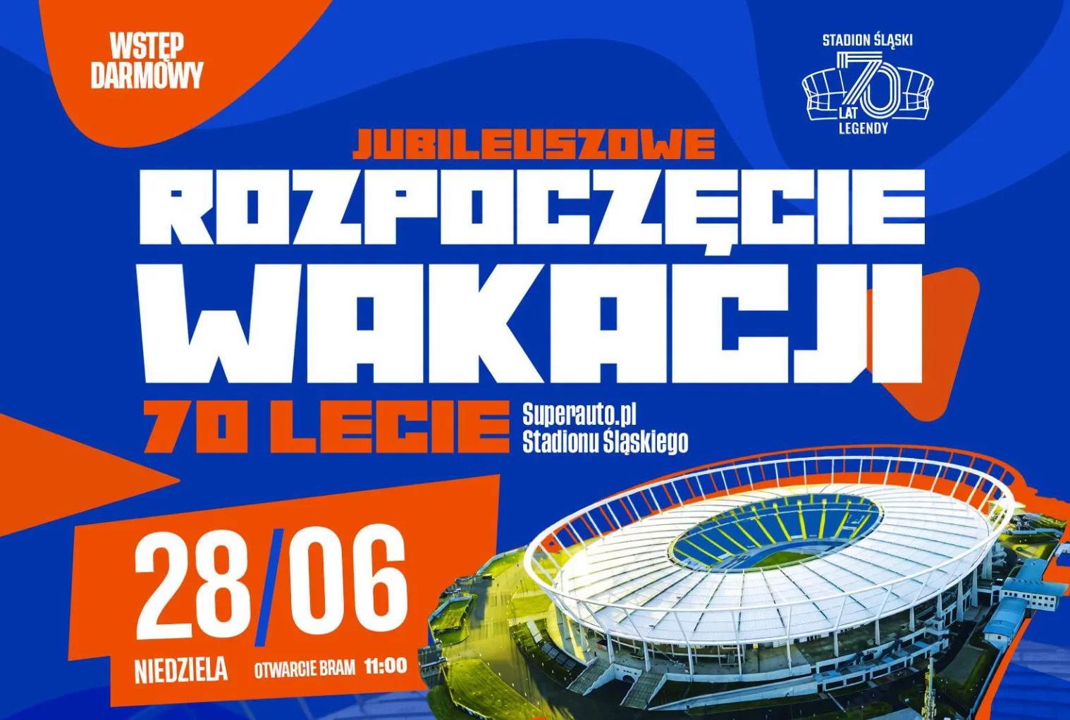 Kto zagra na Jubileuszowym Rozpoczęciu Wakacji w Chorzowie? Mamy godziny występu!