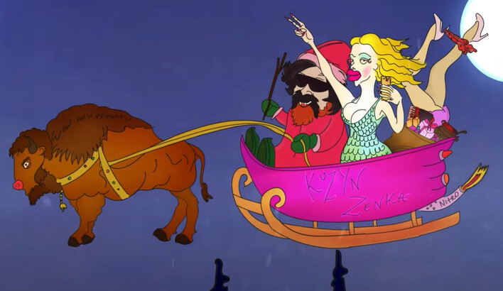 Kuzyn Zenka rozdaje prezenty! Ta dwuznaczna niespodzianka podbija już internet! Fani „Ho ho ho prezent na bogato„ 