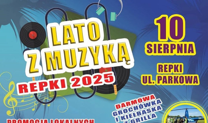 Lato z muzyką w Repkach 2025 z koncertami zespołów Imperium, Impuls i Maxel