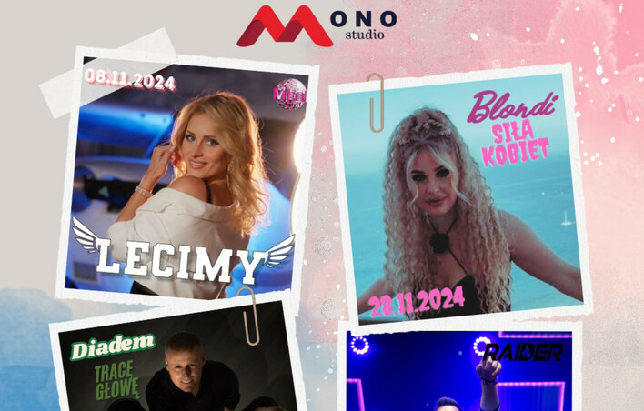 Listopadowe nowości w Mono Studio: Raider, Blondi, Megi oraz Diadem! 

