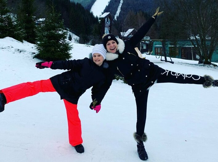 Magda Narożna korzysta z uroków zimy! Gwiazda wybrała się na narty! 