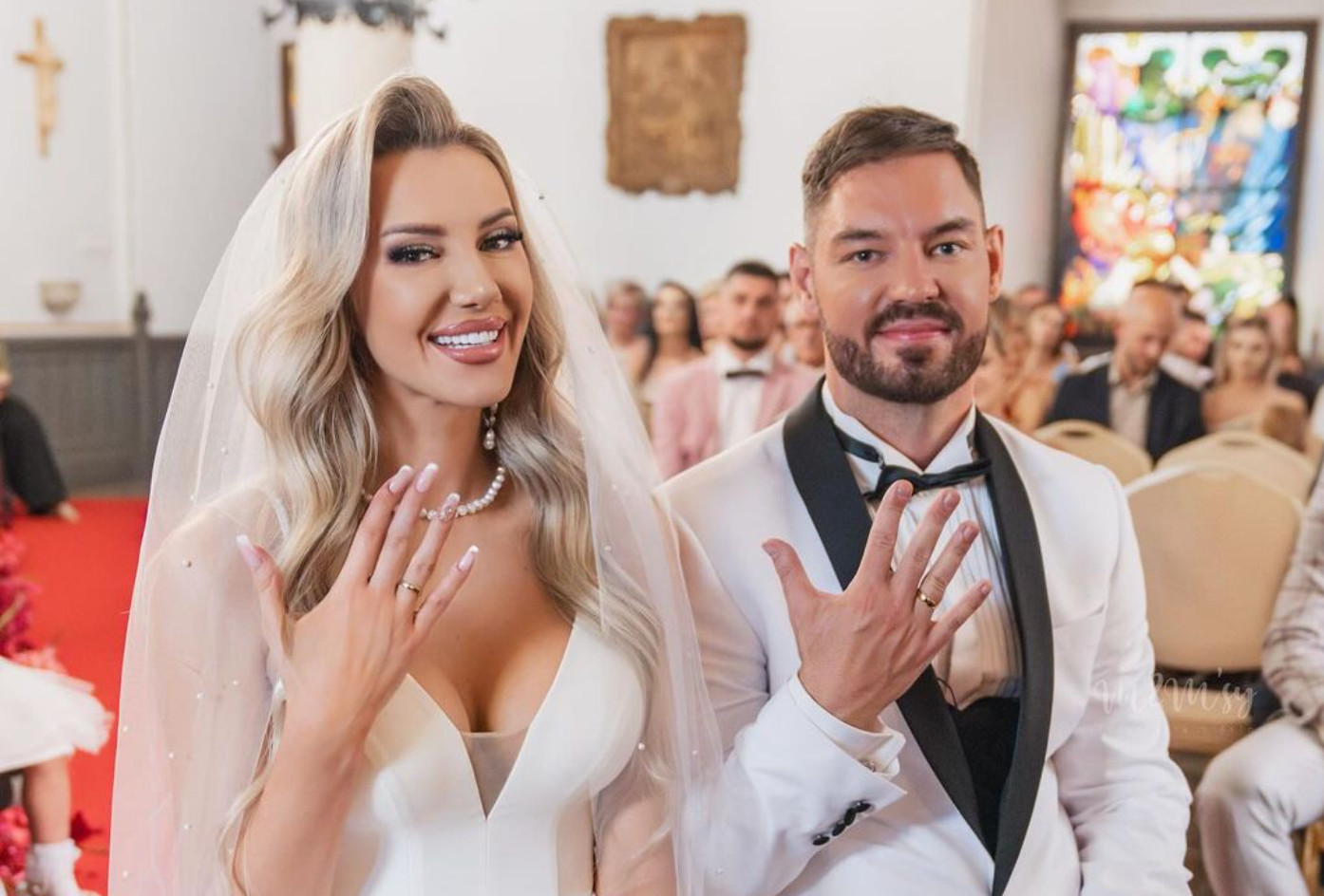 Magdalena Lubacz- Maluba wyszła za mąż: Zobacz jej olśniewającą suknię ślubną i niesamowitą ceremonię