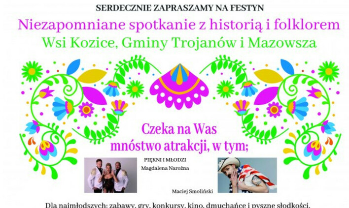 Magdalena Narożna i „Piękni i Młodzi” porwą Kozice! Wielki koncert podczas majówki w Gminie Trojanów

