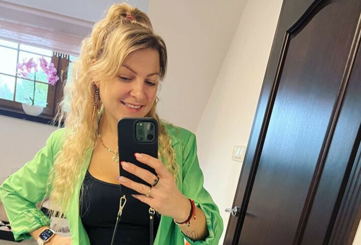 Magdalena Narożna opuściła kraj! Tak gwiazda disco polo promuje disco polo w Wilnie.