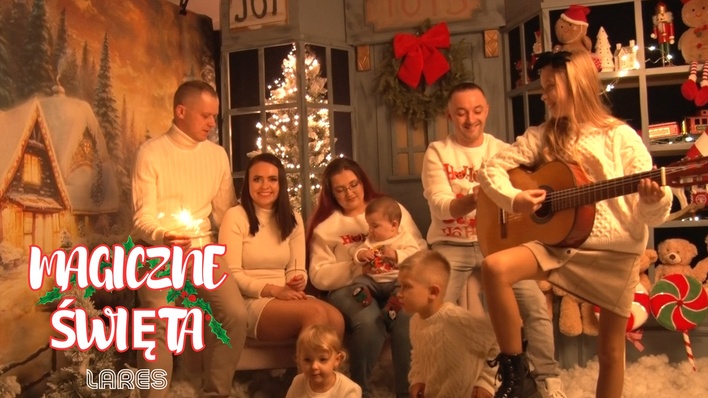 „Magiczne Święta” od LARES: Nowa świąteczna piosenka, która porusza serca w rytmie disco polo!
