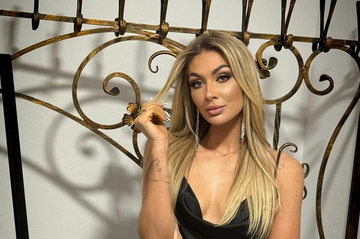 Małgorzata Główka w czarnej sukience przyciągnęła uwagę świata disco polo