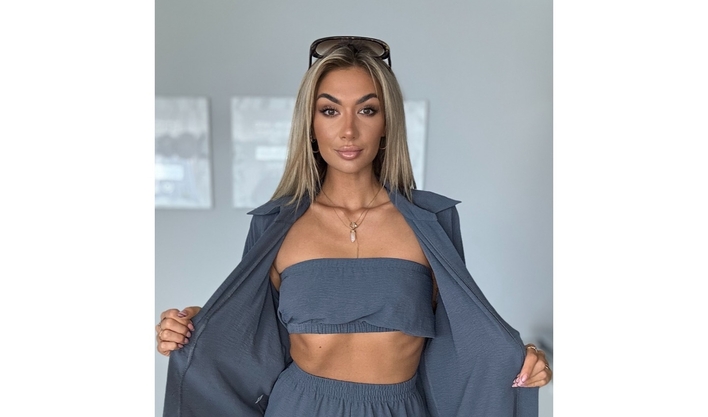 Małgosia Główka z Camasutra prezentuje olśniewającą stylizację i imponuje płaskim brzuchem. Zobacz zdjęcia