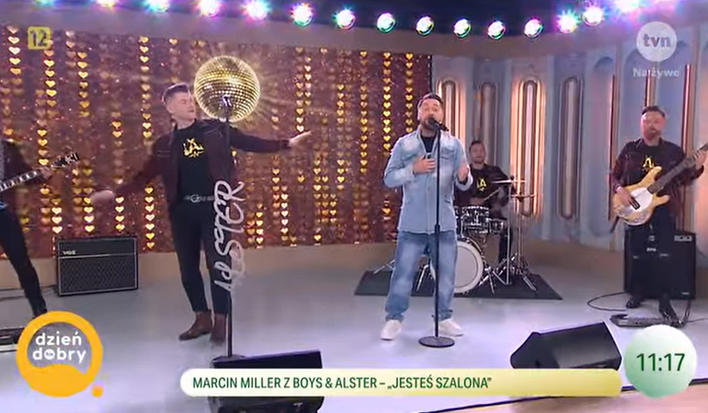 Marcin Miller i Alster zaskoczyli widzów TVN! „Jesteś szalona” w zupełnie nowej wersji na żywo


