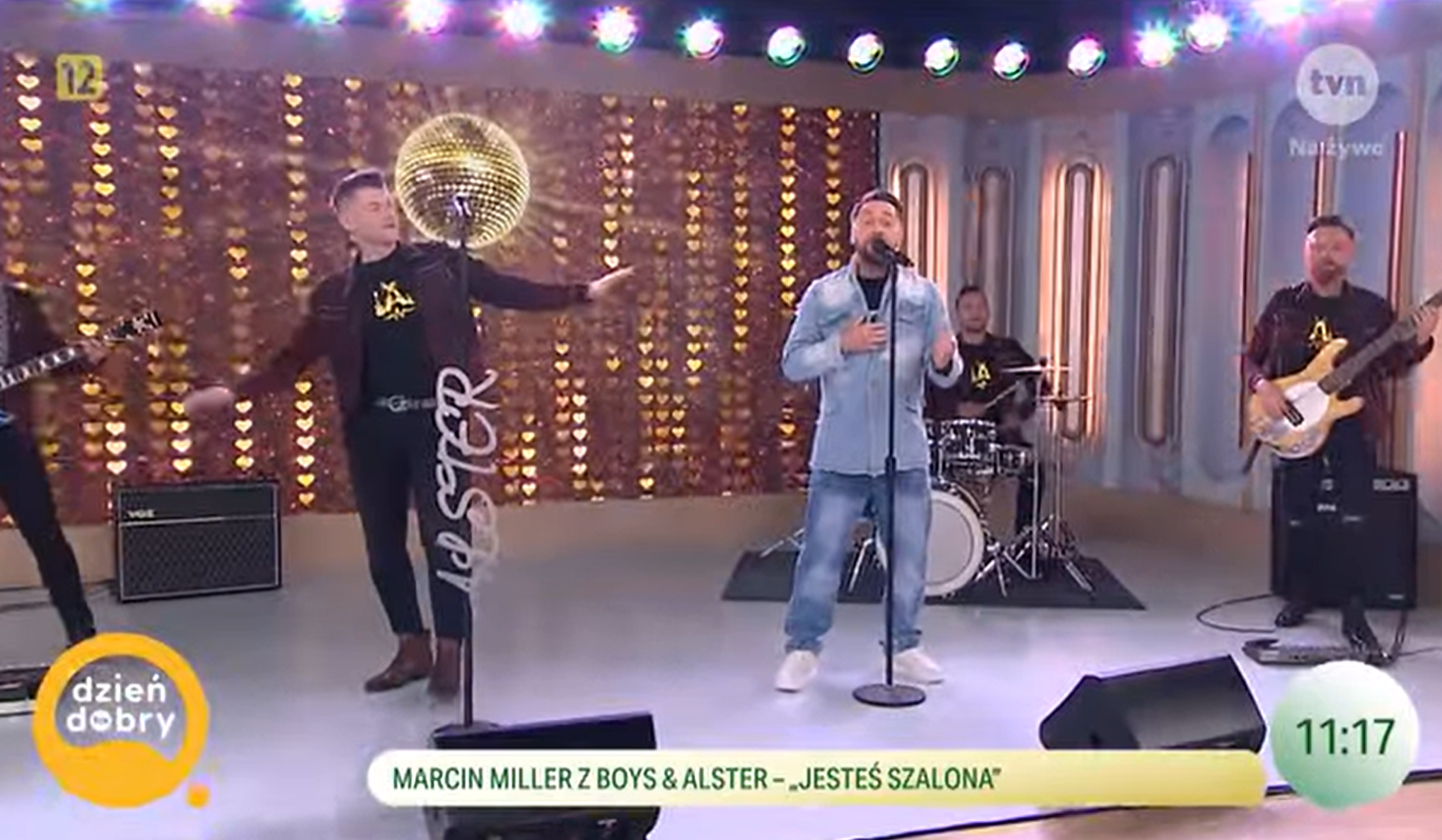 Marcin Miller i Alster zaskoczyli widzów TVN! „Jesteś szalona” w zupełnie nowej wersji na żywo


