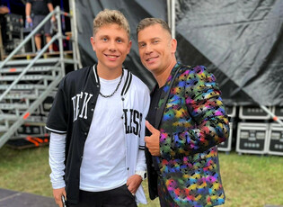Legendarny gwiazdor disco polo Marcin Siegieńczuk zaśpiewał z synem! Fani 