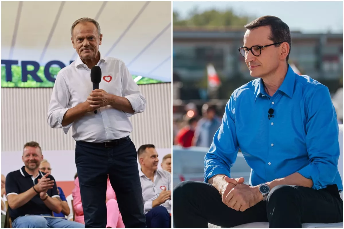 Mateusz Morawiecki i Donald Tusk w utworze „Maju maj„! To prawdziwy hit!