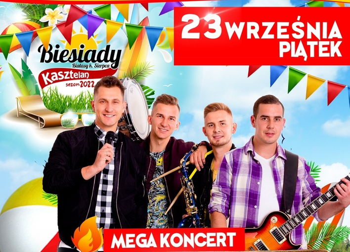 Ostatni koncert disco polo! Gwiazdą wieczoru w Biesiadach Kasztelan uwielbiana formacja Eratox! 