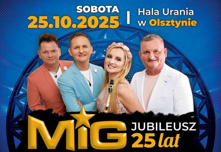MIG świętuje 25-lecie! Wielka gala disco polo w Olsztynie z udziałem największych gwiazd! Kto na scenie?