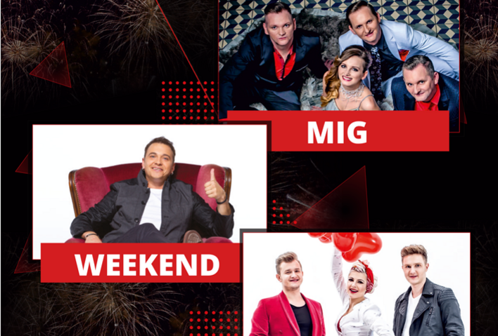 Mig, Weekend oraz Piękni i i Młodzi w Zielonej Górze już 25 stycznia 2018!