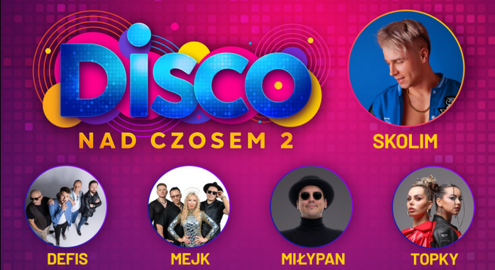 Mrągowo szykuje taneczne szaleństwo! „Disco nad Czosem” 2025 z plejadą gwiazd disco polo