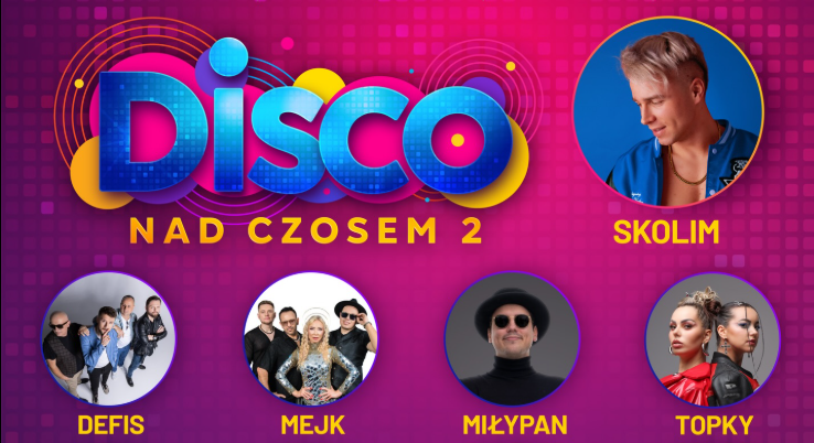 Mrągowo szykuje taneczne szaleństwo! „Disco nad Czosem” 2025 z plejadą gwiazd disco polo
