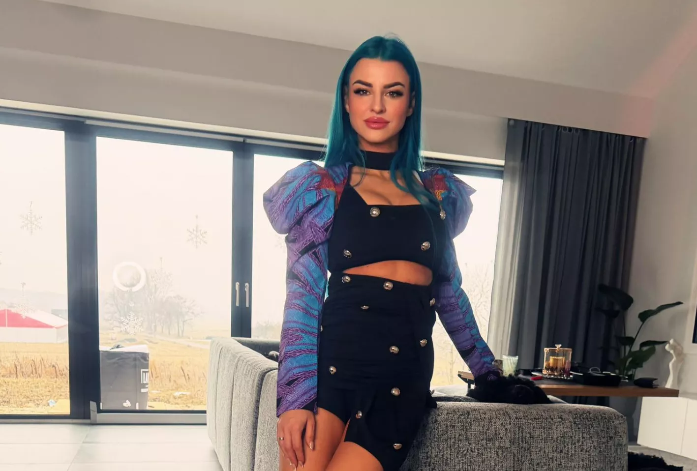 Gorąca Agbe w czerwonej bieliźnie. Nowa publikacja wokalistki robi wrażenie i wzbudza kontrowersje! 