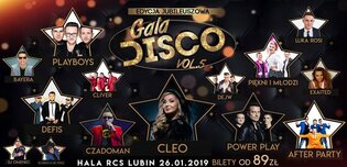 Najlepsza impreza disco polo już 26 stycznia! – Gala Disco w Lubinie! 