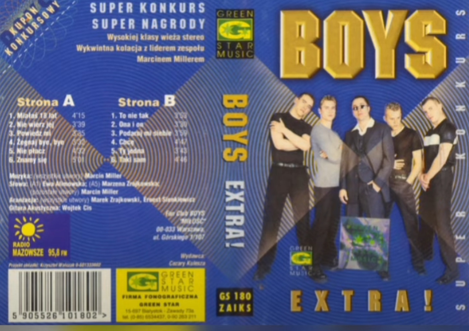 Nie lada gratka dla fanów zespołu Boys! Cały album z roku 2001 dostępny!
