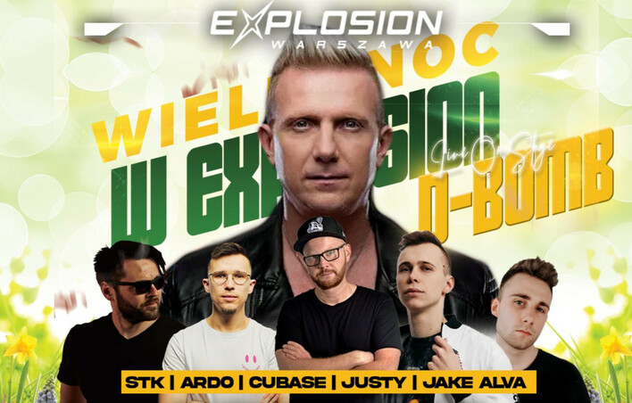 Niedziela Wielkanocna w rytmie disco polo?! D-Bomb  gwiazdą wieczoru w Explosion - już 31 marca!