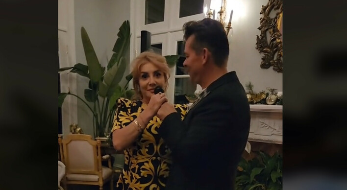 Niespodziewany duet na amerykańskim przyjęciu: Danuta i Zenek Martyniuk w akcji!