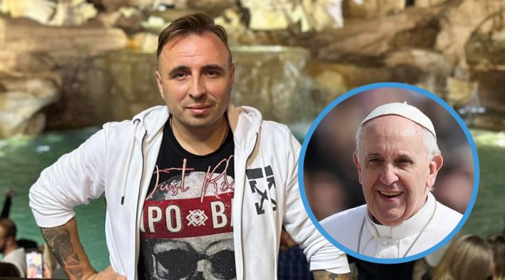 Niewiarygodne! Popularny wokalista disco polo nagrał film z papieżem! Internauci w szoku „jak blisko„