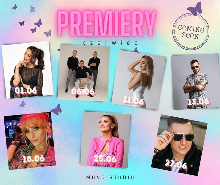 Nowości muzyczne w świecie Disco Polo: Czerwcowe premiery Mono Studio
