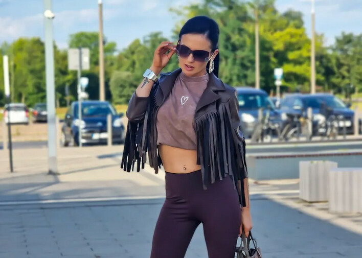 Obłędny wygląd Marty Konopla zachwycił fanów – Yoko pokazała płaski brzuch i stylowy look