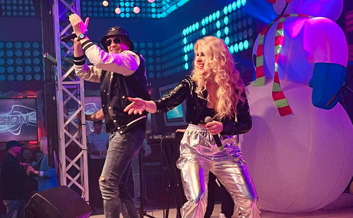 „Ogień„ na scenie disco polo: Występ Blondi i Focus w klubie Explosion w Warszawie!

