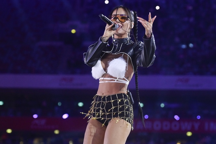 Opadną Wam szczęki! Klaudia Zielińska z najbardziej odważną kreacją na Roztańczonym PGE Narodowym 