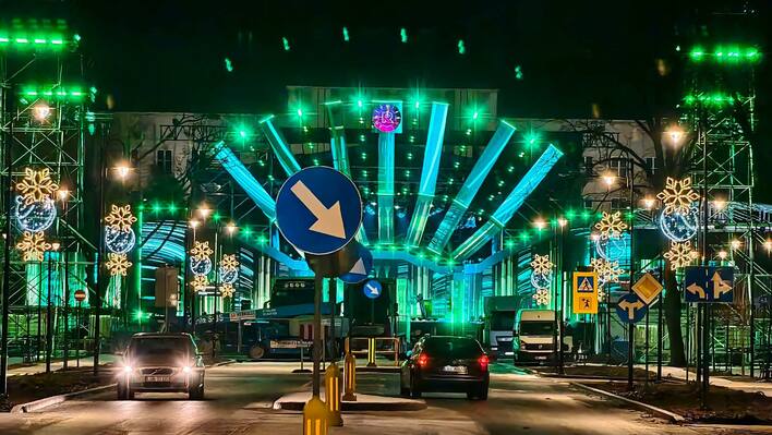 Opadną Wam szczęki! Tak wygląda scena Sylwestra z Republiką w Chełmie z gwiazdami disco polo