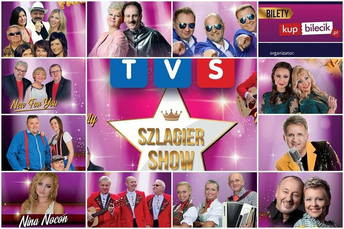 Parada Gwiazd telewizji TVS - zapraszamy na koncerty (Września, Bydgoszcz, Głogówek)