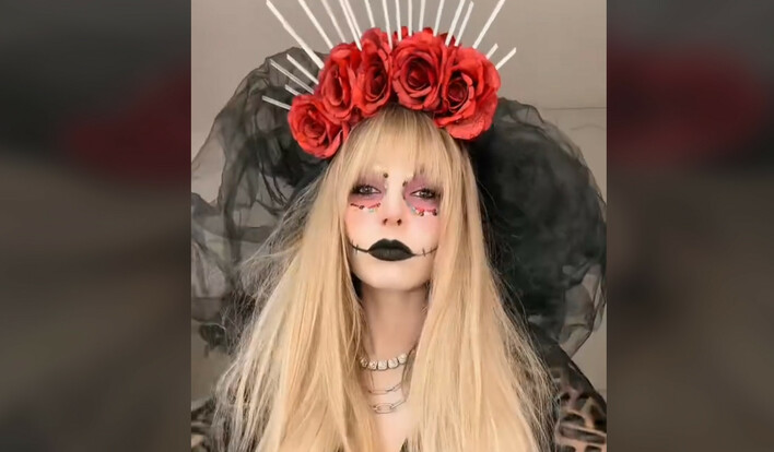 Paula Karpowicz-Zimecka w niesamowitej stylizacji na Halloween – zobacz, jak wyglądała gwiazda disco polo!
