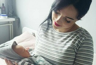 Piękna wokalistka urodziła! Poznajcie Oskarka - Jest uroczy