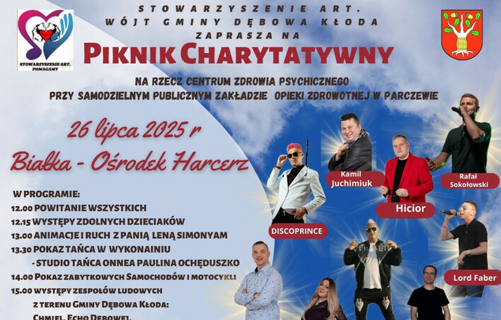 Piknik Charytatywny nad Białką z muzyką disco polo i konkursem już 26 lipca! 