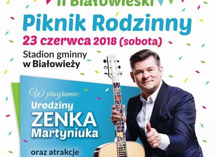 Piknik Rodzinny z Zenkiem Martyniukiem w Białowieży! Urodziny króla disco polo!