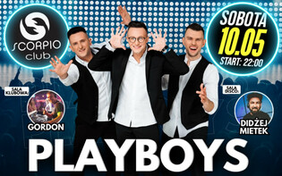 Playboys w Klubie Scorpio: wyjątkowy koncert disco polo już 10 maja!

