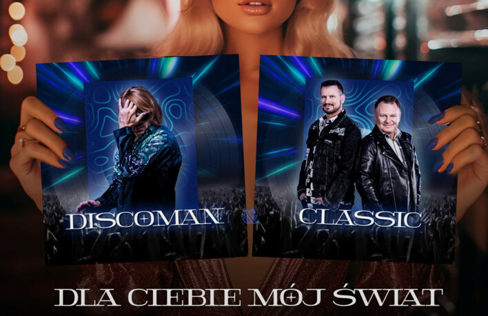 Posłuchajcie jako pierwsi! Singiel Classic & DiscoMan „Dla Ciebie mój świat” dostępny! Cudowna premiera podbije świat disco polo?!